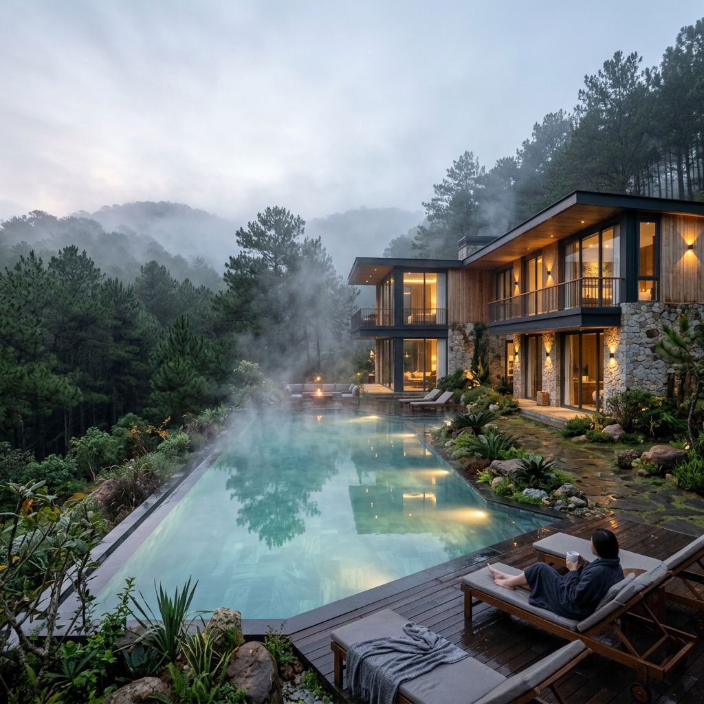 Villa Có Hồ Bơi Nước Nóng Đà Lạt: Có Thực Sự Đáng Tiền Khi Đi Nghỉ Dưỡng?